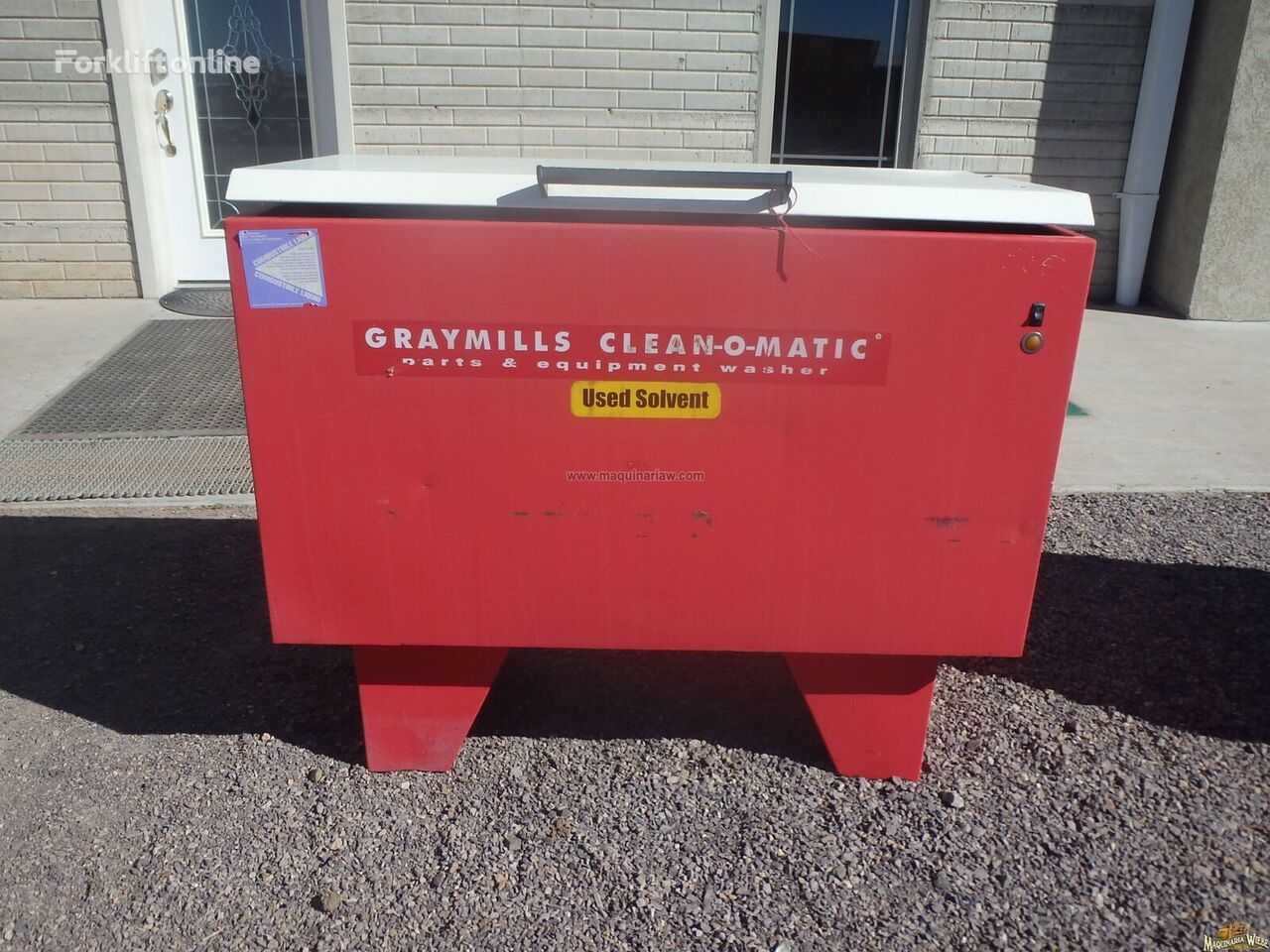 GRAYMILLS CLEAN O MATIC E200 cargador de carretillas elevadoras