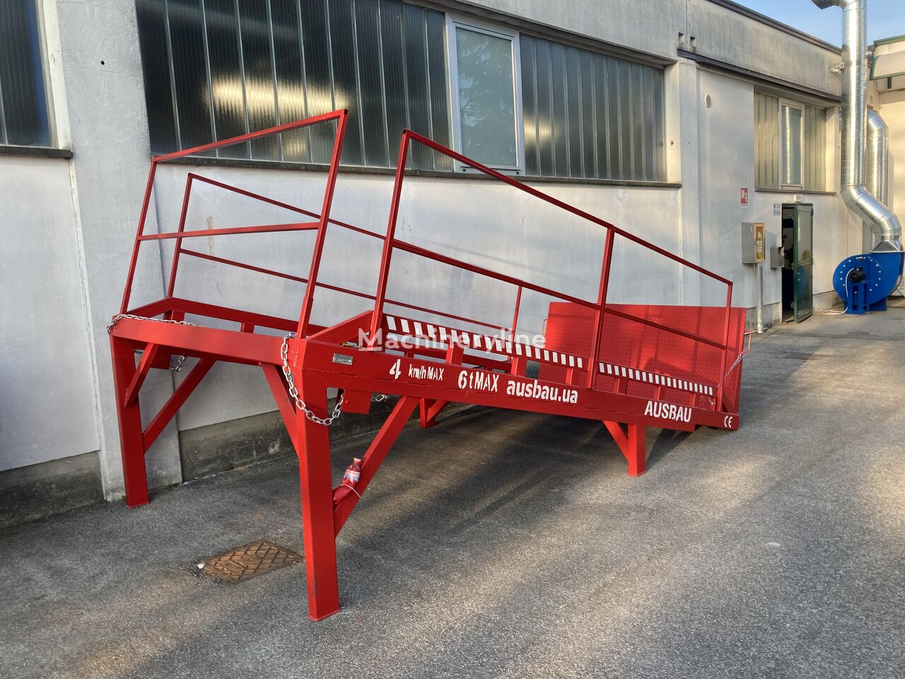 AUSBAU Rampe di carico da piazzale, rampa da piazzale rampa de carga móvil nueva